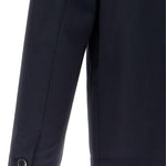 Giacca-camicia in lana blu navy Barena - uomo 