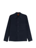 Long-sleeve shirt with pocket in Barena Venezia blue - men