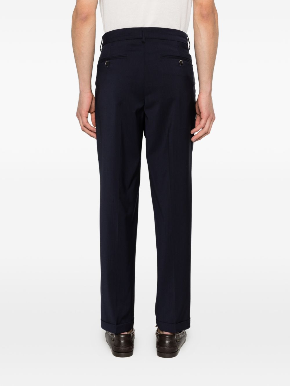 Pantaloni drapier in grigio scuro barena venezia - uomo 