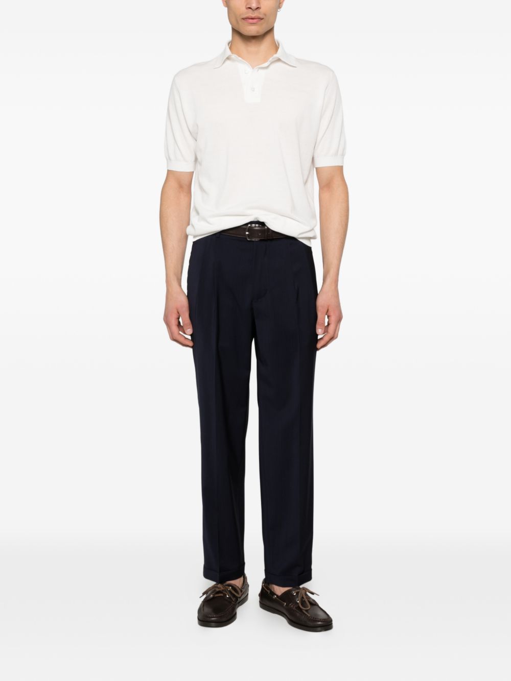 Pantaloni drapier in grigio scuro barena venezia - uomo 