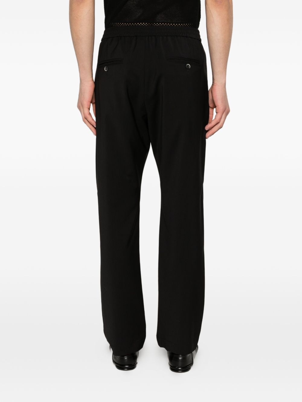 Pantaloni riobardo in nero barena venezia - uomo 