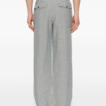 pantaloni cavea in grigio barena venezia - uomo 