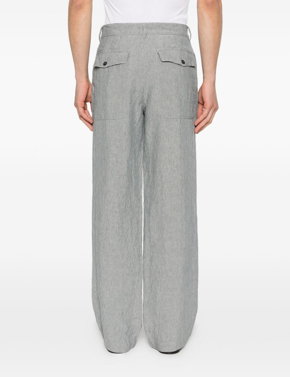 pantaloni cavea in grigio barena venezia - uomo 