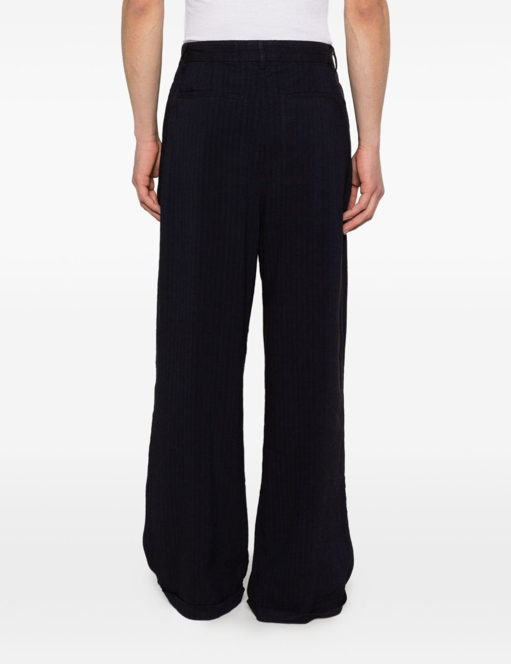 Pantaloni braghier in blu barena venezia - uomo 