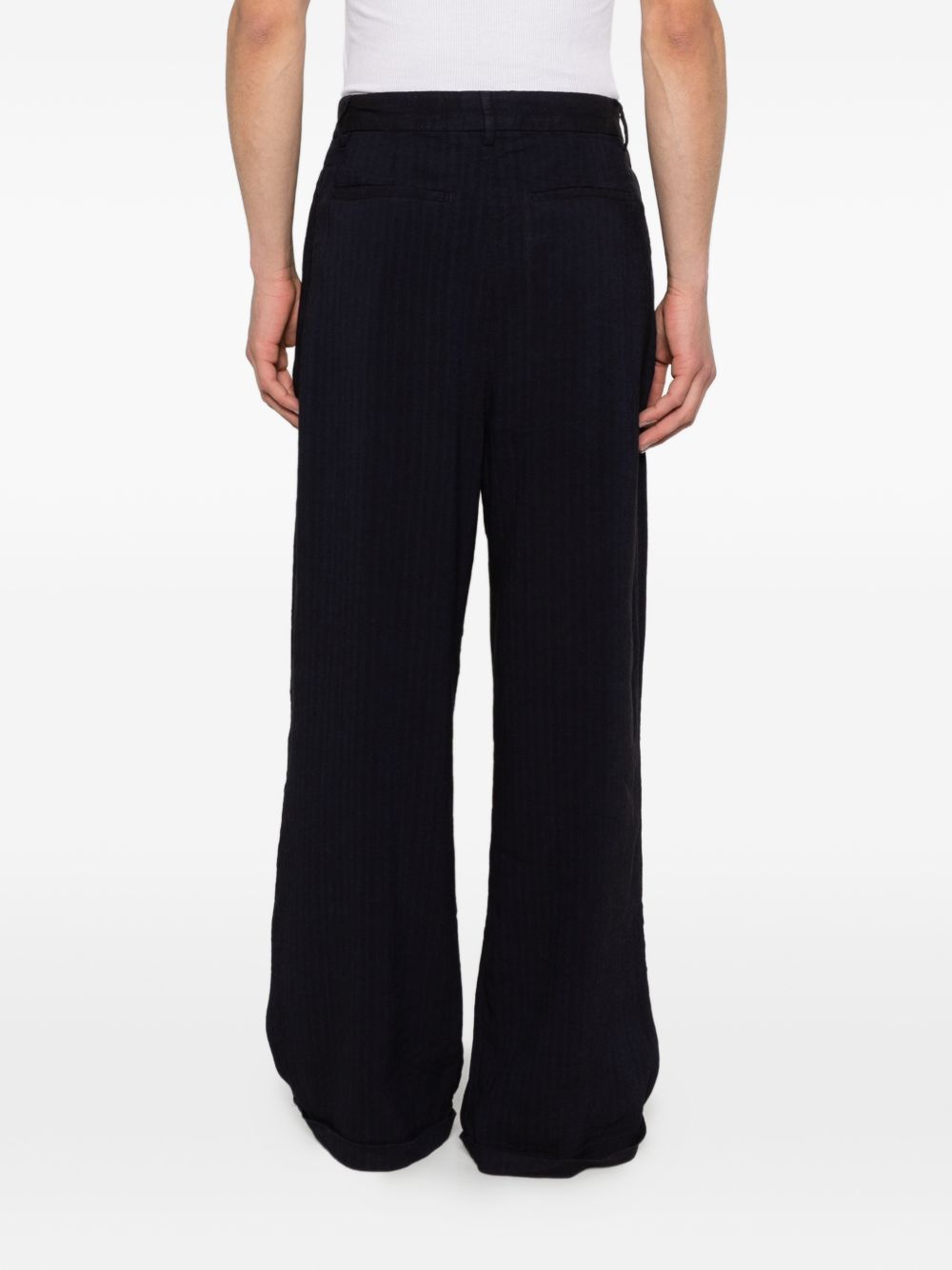 Pantaloni braghier in blu barena venezia - uomo 