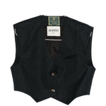Gilet di lino con bottoni in nero Batakovic - donna 