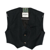 Gilet di lino con bottoni in nero Batakovic - donna 