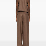 Tuta intera con scollo a V in marrone Batakovic - donna 