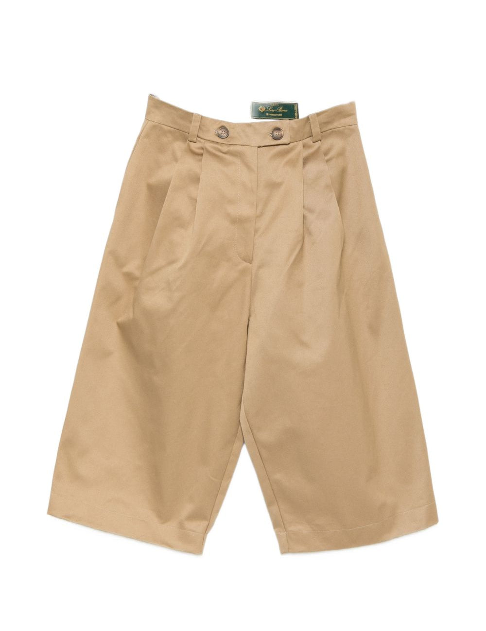 Pantaloncini con pieghe in beige Batakovic - donna 