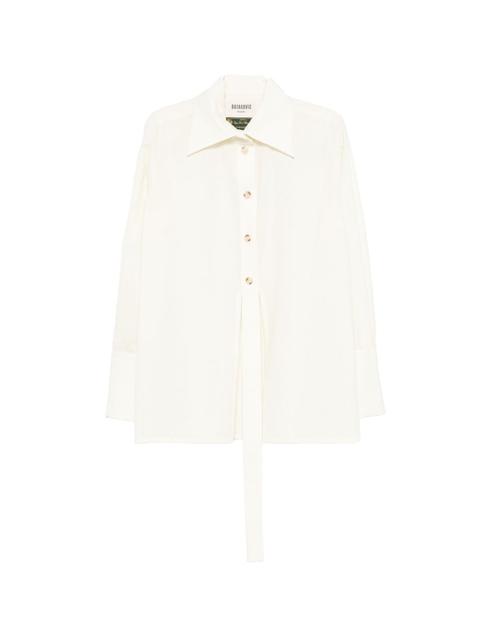 Camicia a maniche lunghe in bianco Batakovic - donna 