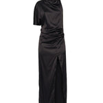 Abito midi in seta in nero Batakovic - donna 