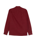 Camicia con motivo palme in bourdeaux Baziszt - uomo 
