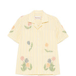 Camicia Tulip in giallo chiaro Baziszt - uomo 