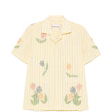 Camicia Tulip in giallo chiaro Baziszt - uomo 