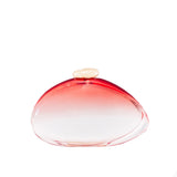 Borsa clutch rigida Ariel in rosso 