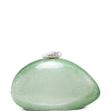 Borsa clutch rigida ariel in verde Benedetta bruzziches - donna<BR/> 