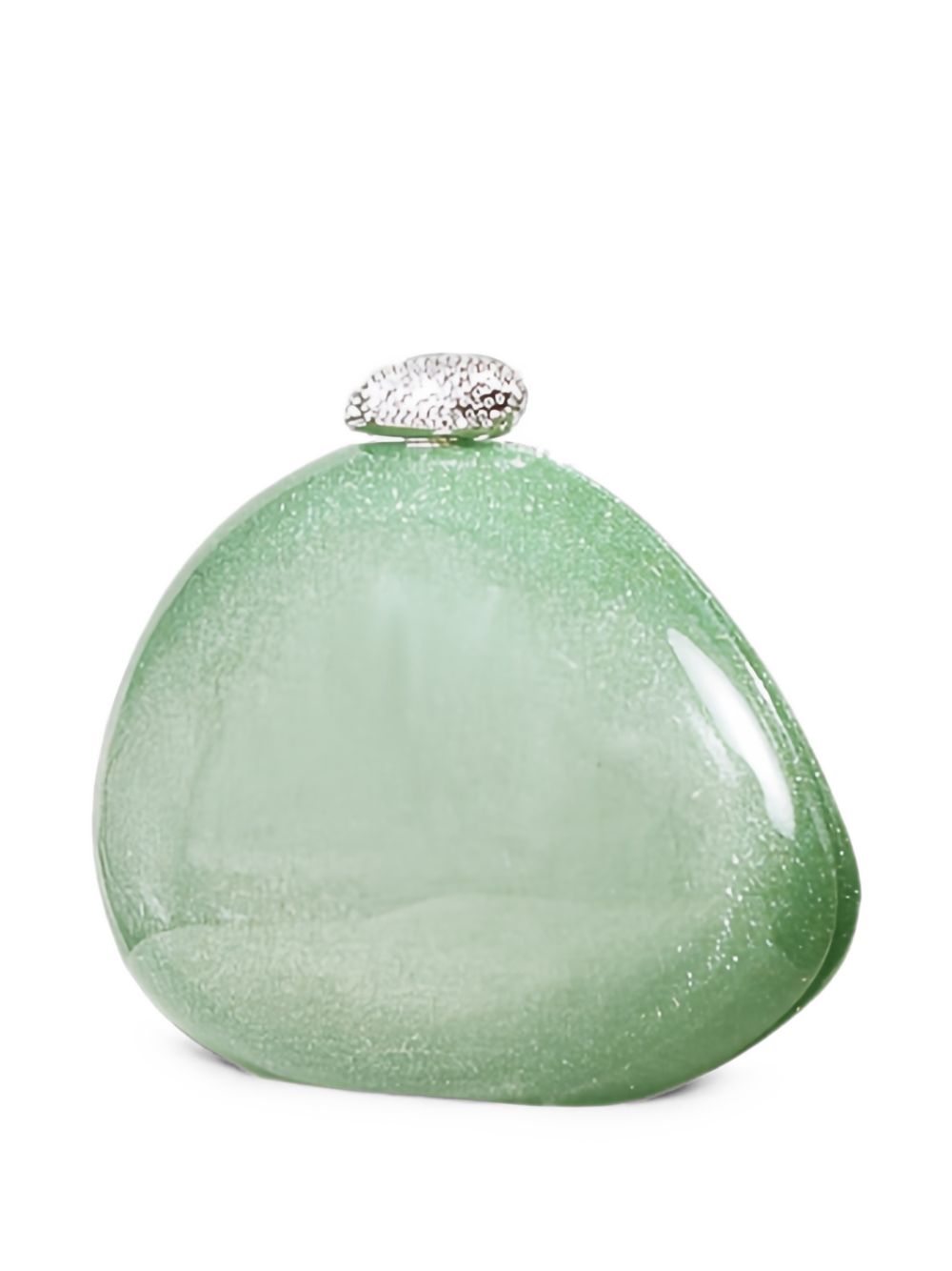 Borsa clutch rigida ariel in verde Benedetta bruzziches - donna<BR/> 