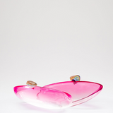 Borsa clutch rigida Armonia in rosa 