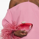 Clutch Armonia in rosso Benedetta Bruzziches - donna 