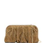 Clutch Venus con cristalli in oro Benedetta Bruzziches - donna 