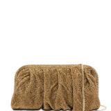 Clutch Venus con cristalli in oro Benedetta Bruzziches - donna 