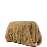 Clutch Venus con cristalli in oro Benedetta Bruzziches - donna 