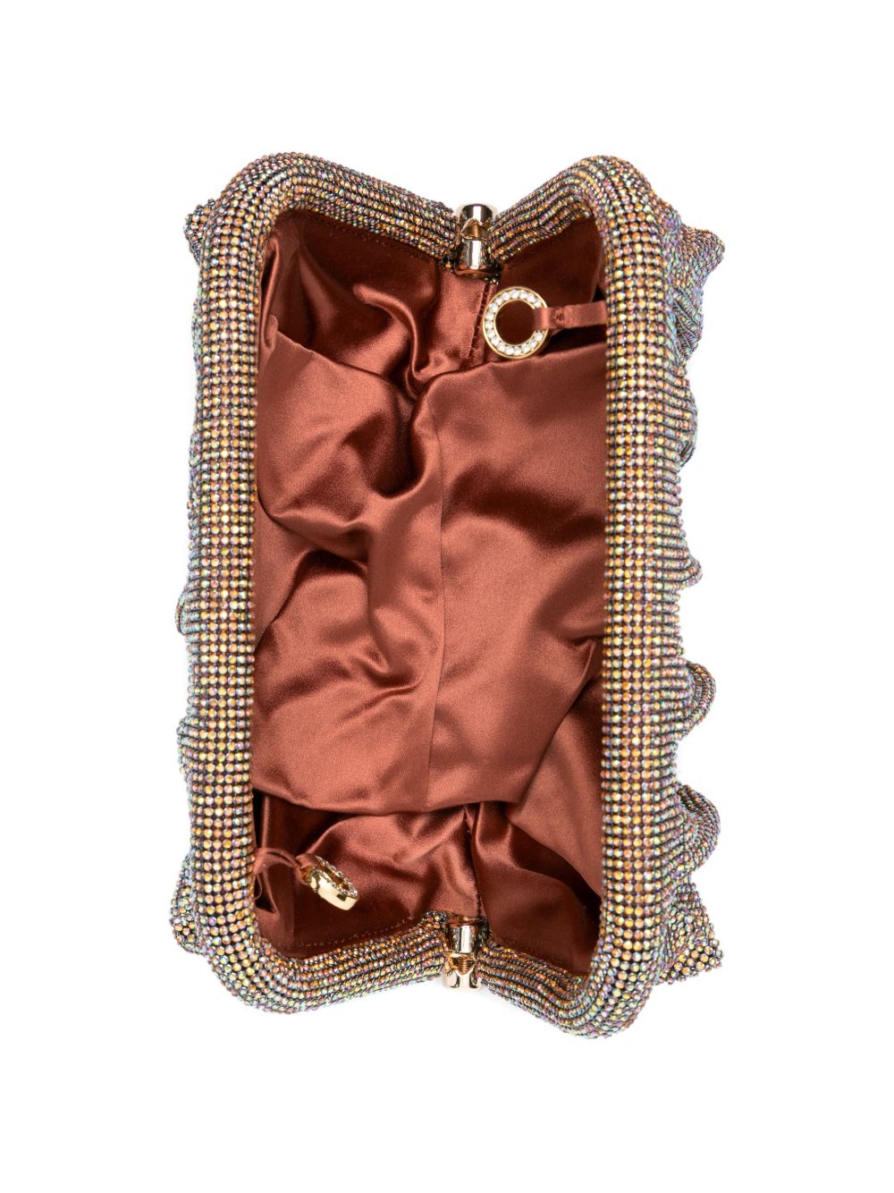 Clutch Venus con cristalli in bronzo Benedetta Bruzziches - donna 