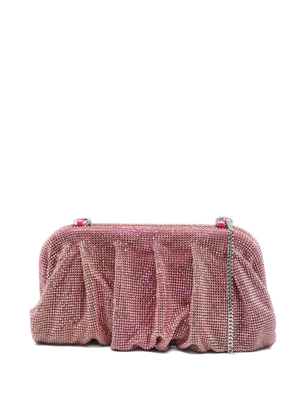 Clutch Venus con cristalli in fucsia Benedetta Bruzziches - donna 