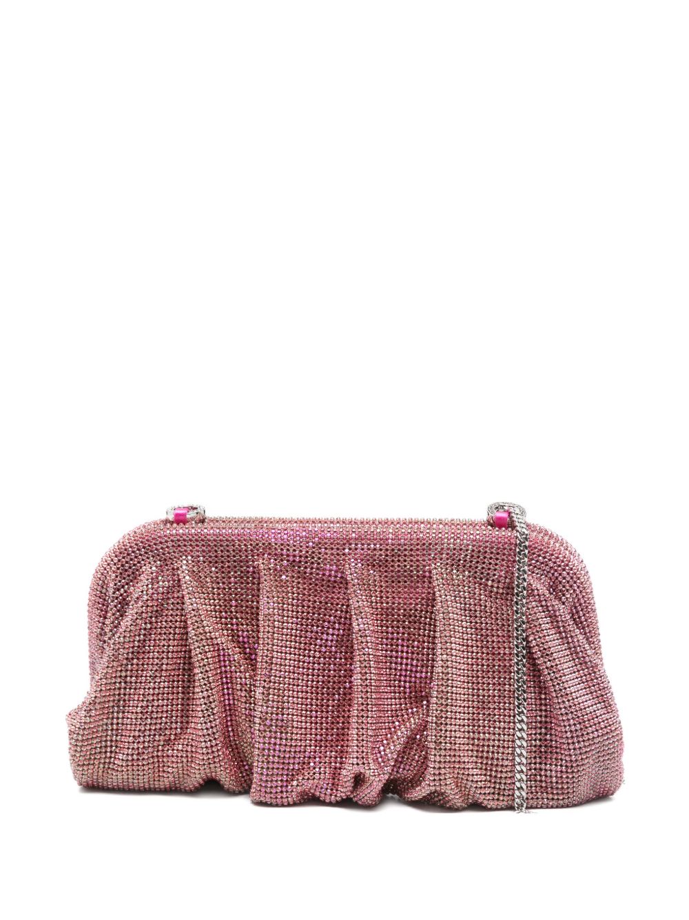 Clutch Venus con cristalli in fucsia Benedetta Bruzziches - donna 