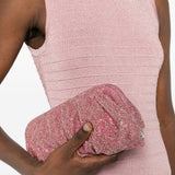 Clutch Venus con cristalli in fucsia Benedetta Bruzziches - donna 