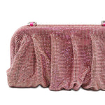 Clutch Venus con cristalli in fucsia Benedetta Bruzziches - donna 