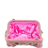Clutch Venus con cristalli in fucsia Benedetta Bruzziches - donna 