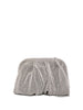 Clutch Venus with crystals in silver Benedetta Bruzziches - woman