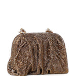 Clutch Venus con cristalli in dorato Benedetta Bruzziches - donna 