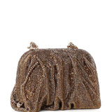 Clutch Venus con cristalli in dorato Benedetta Bruzziches - donna 