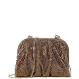 Clutch Venus con cristalli in dorato Benedetta Bruzziches - donna 