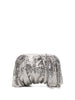Clutch Venus piccola con cristalli in argento Benedetta Bruzziches - donna