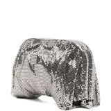 Clutch Venus piccola con cristalli in argento Benedetta Bruzziches - donna 