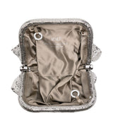 Clutch Venus piccola con cristalli in argento Benedetta Bruzziches - donna 