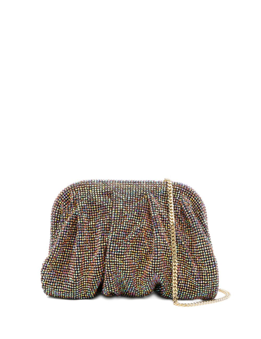 Clutch Venus piccola con cristalli multicolor Benedetta Bruzziches - donna 