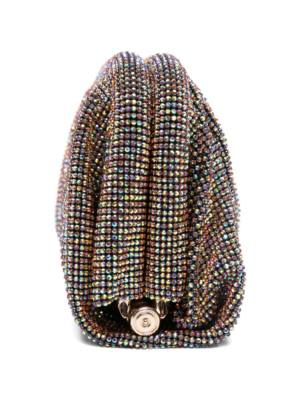 Clutch Venus piccola con cristalli multicolor Benedetta Bruzziches - donna 