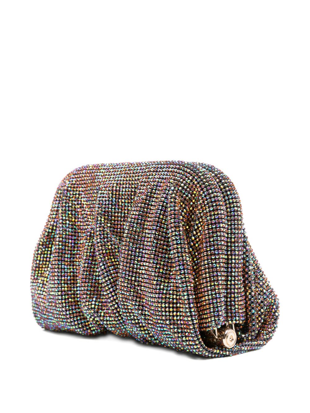 Clutch Venus piccola con cristalli multicolor Benedetta Bruzziches - donna 