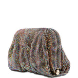 Clutch Venus piccola con cristalli multicolor Benedetta Bruzziches - donna 