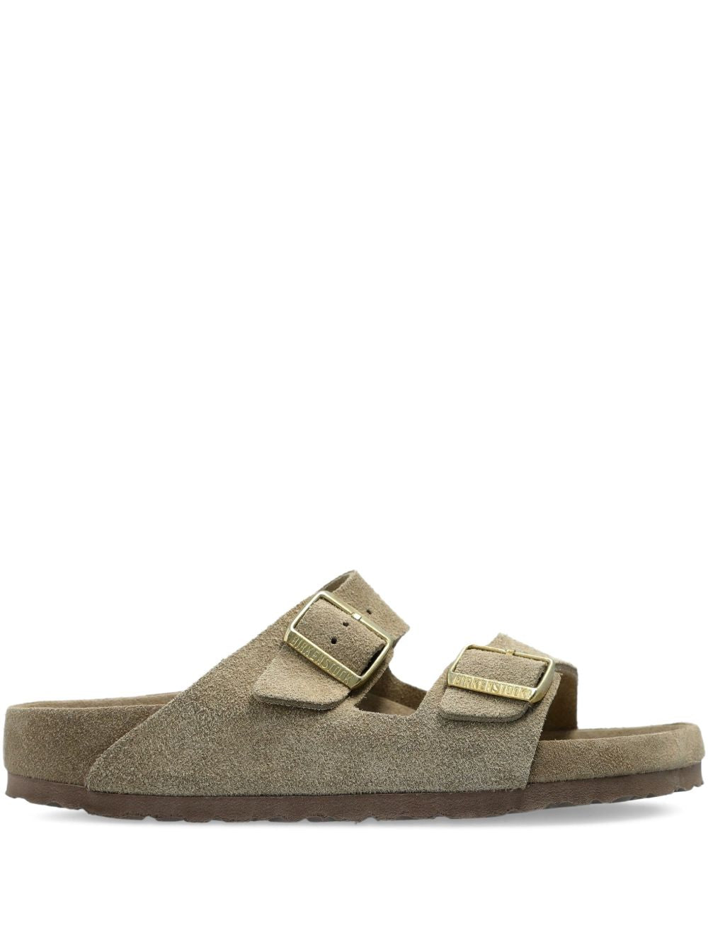 Ciabatte arizona in grigio taupe Birkenstock - unisex 