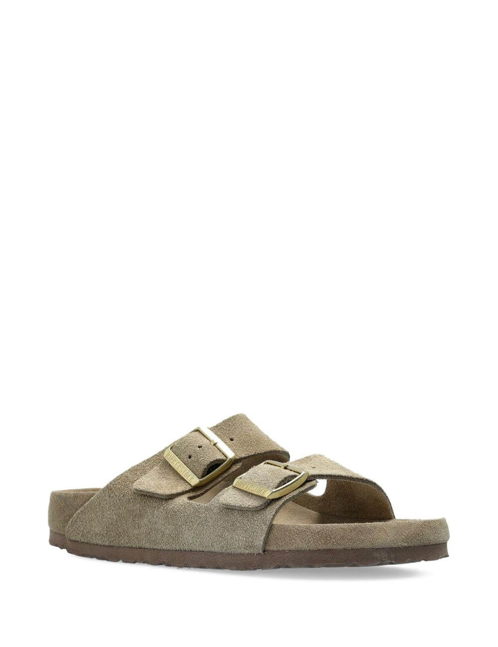Ciabatte arizona in grigio taupe Birkenstock - unisex 