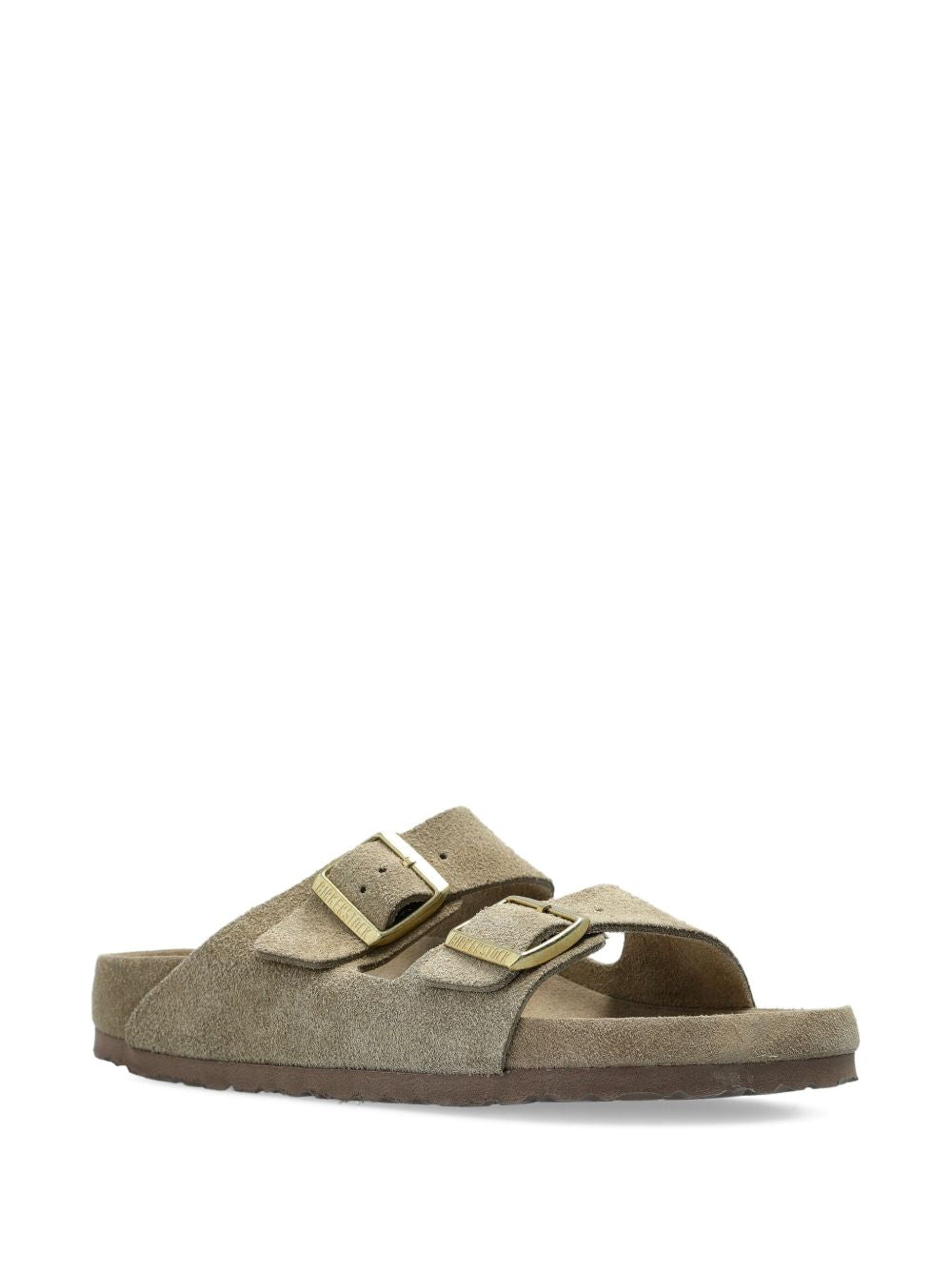 Ciabatte arizona in grigio taupe Birkenstock - unisex 
