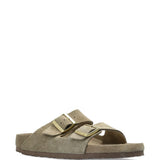 Ciabatte arizona in grigio taupe Birkenstock - unisex 