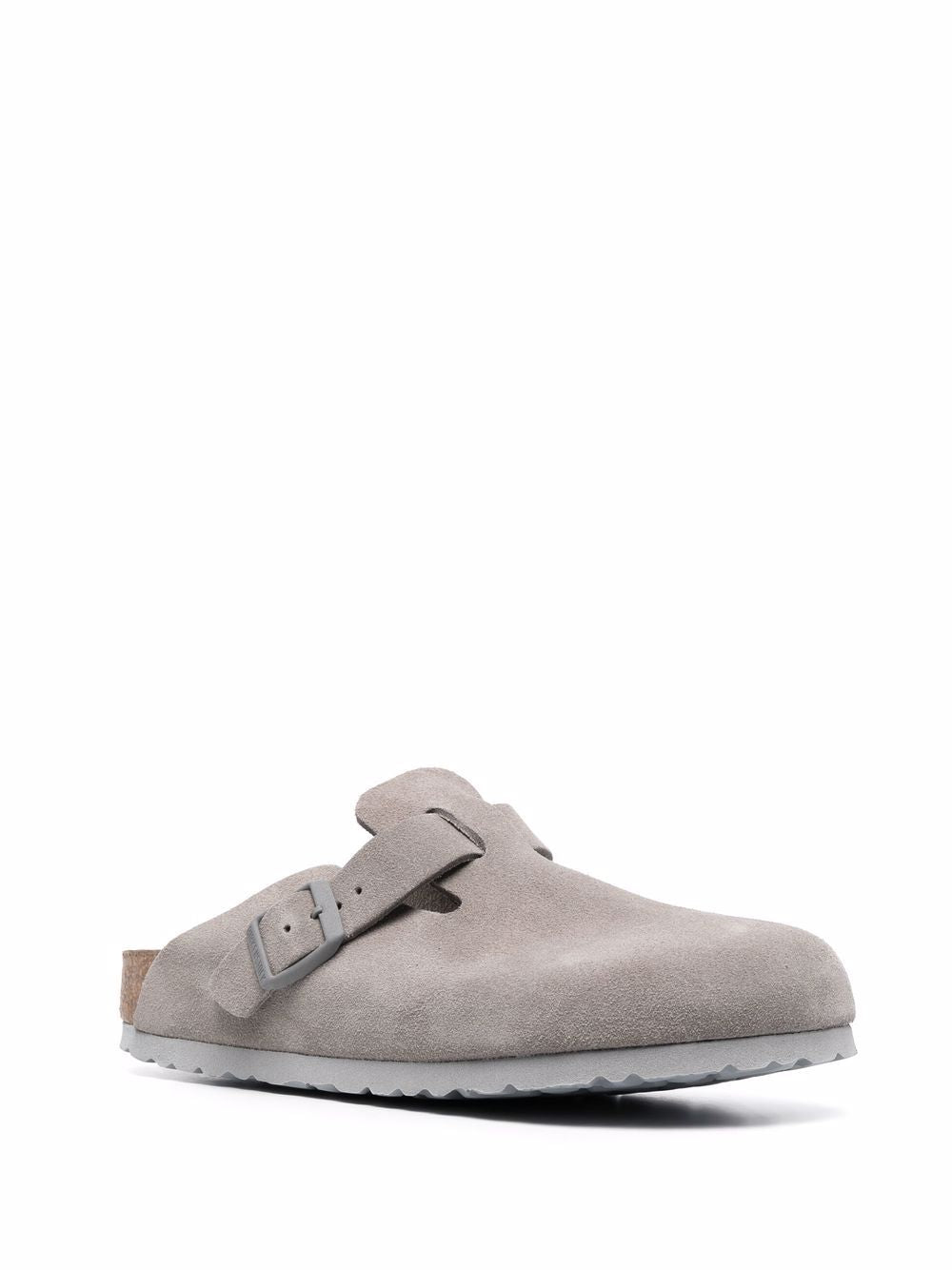 Mules boston in grigio Birkenstock - unisex 