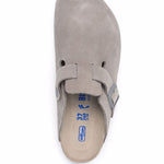 Mules boston in grigio Birkenstock - unisex 