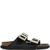 Ciabatte arizona in nero Birkenstock - donna 